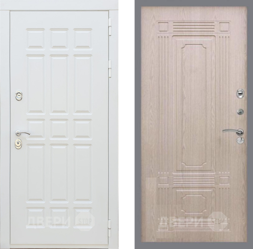 Дверь Рекс (REX) 8 Силк Сноу FL-2 Беленый дуб в Дубне