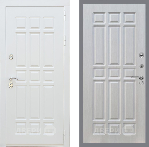 Дверь Рекс (REX) 8 Силк Сноу FL-33 Лиственница беж в Дубне