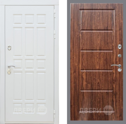 Дверь Рекс (REX) 8 Силк Сноу FL-39 орех тисненый в Дубне