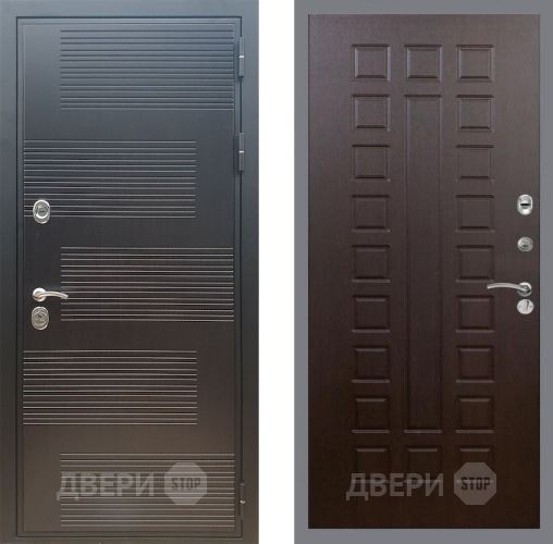 Входная металлическая Дверь Рекс (REX) премиум 185 FL-183 Венге в Дубне