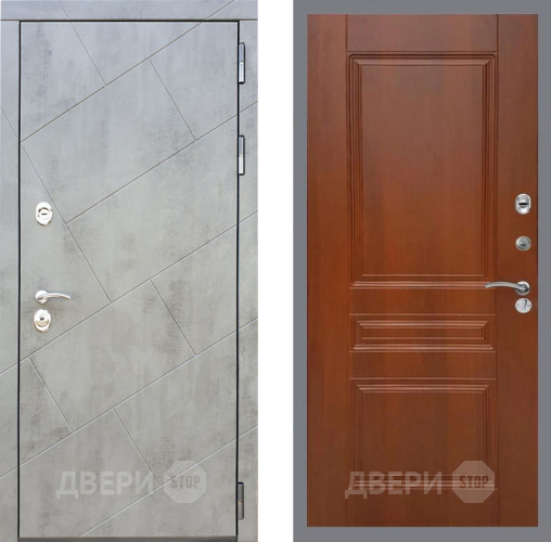 Входная металлическая Дверь Рекс (REX) 22 FL-243 Итальянский орех в Дубне