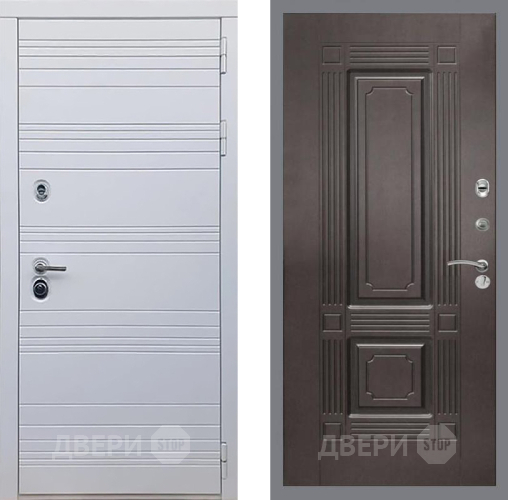 Входная металлическая Дверь Рекс (REX) 14 Силк Сноу FL-2 Венге в Дубне