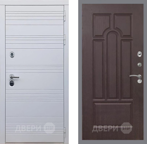 Входная металлическая Дверь Рекс (REX) 14 Силк Сноу FL-58 Венге в Дубне