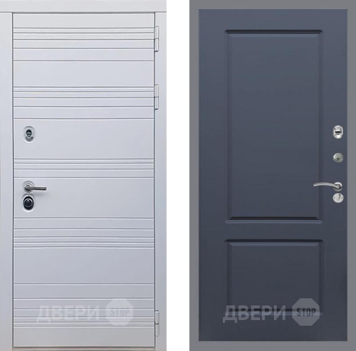 Входная металлическая Дверь Рекс (REX) 14 Силк Сноу FL-117 Силк титан в Дубне