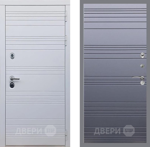 Входная металлическая Дверь Рекс (REX) 14 Силк Сноу Line Силк титан в Дубне