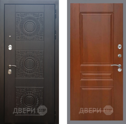 Входная металлическая Дверь Рекс (REX) 10 FL-243 Итальянский орех в Дубне