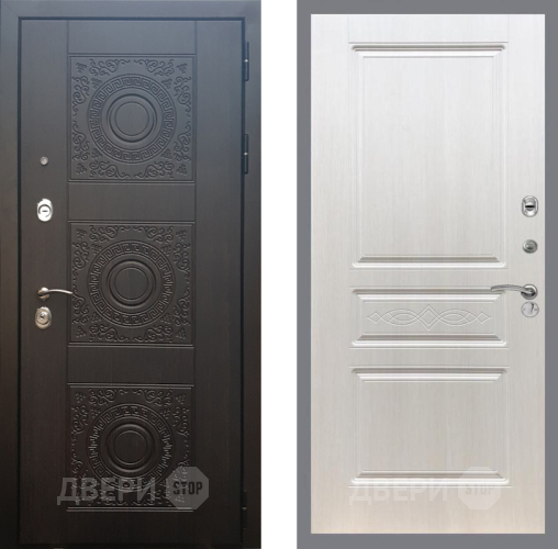 Входная металлическая Дверь Рекс (REX) 10 FL-243 Лиственница беж в Дубне