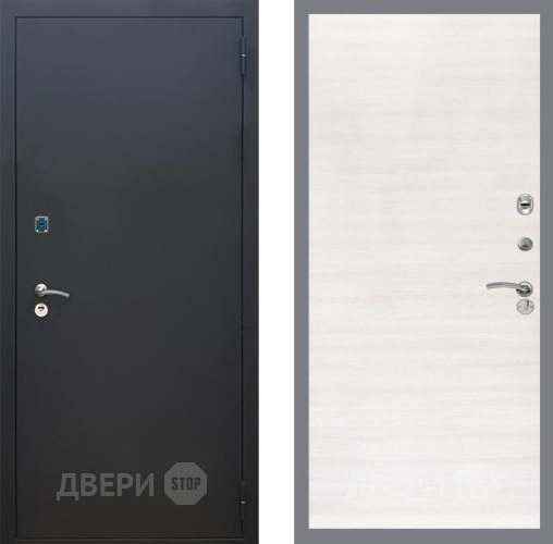 Дверь Рекс (REX) 1A Черный Муар GL Акация в Дубне