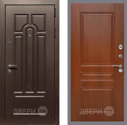 Дверь Рекс (REX) Эврика FL-243 Итальянский орех в Дубне