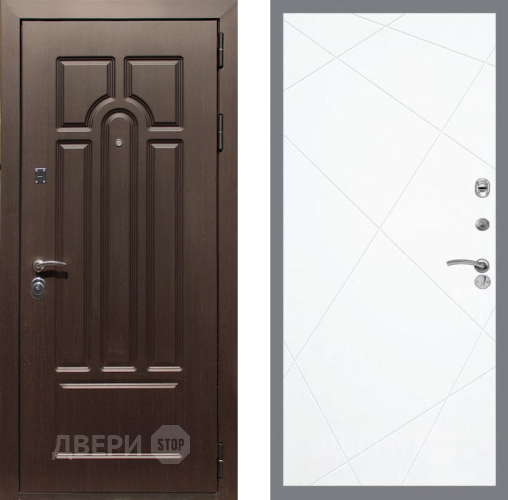 Дверь Рекс (REX) Эврика FL-291 Силк Сноу в Дубне