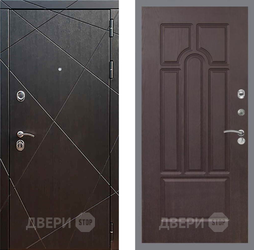 Входная металлическая Дверь Рекс (REX) 13 Венге FL-58 Венге в Дубне