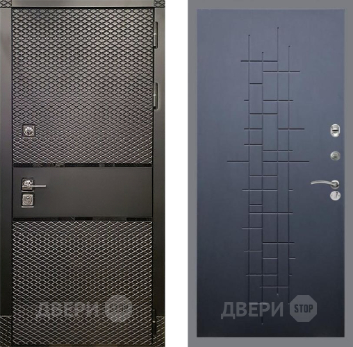 Входная металлическая Дверь Рекс (REX) 15 Черный Кварц FL-289 Ясень черный в Дубне