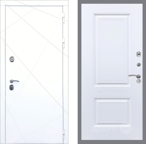 Дверь Рекс (REX) 13 Силк Сноу Смальта Силк Сноу в Дубне