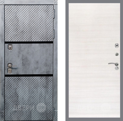 Входная металлическая Дверь Рекс (REX) 15 Бетон Темный GL Акация в Дубне