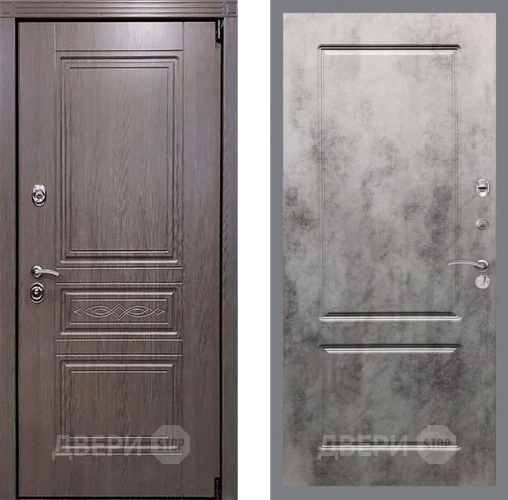 Дверь Рекс (REX) Премиум-S FL-117 Бетон темный в Дубне