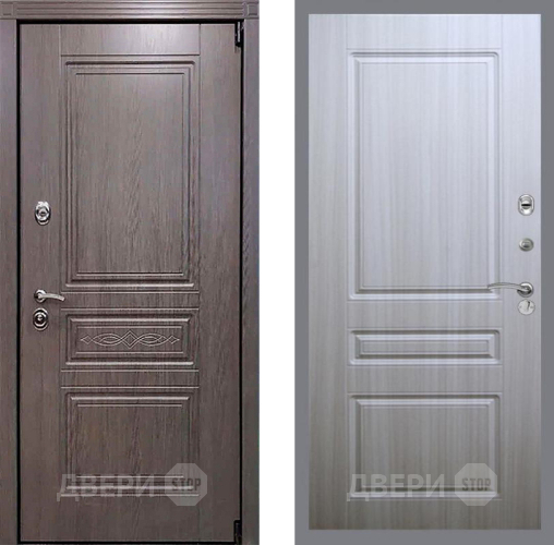 Входная металлическая Дверь Рекс (REX) Премиум-S FL-243 Сандал белый в Дубне