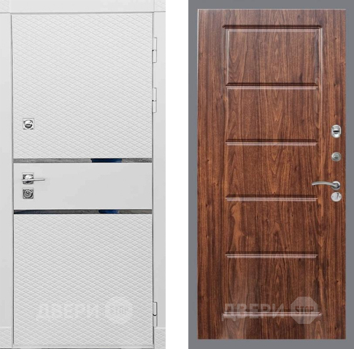 Дверь Рекс (REX) 15 Силк Сноу FL-39 орех тисненый в Дубне