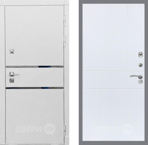 Входная металлическая Дверь Рекс (REX) 15 Силк Сноу FL-290 Силк Сноу в Дубне