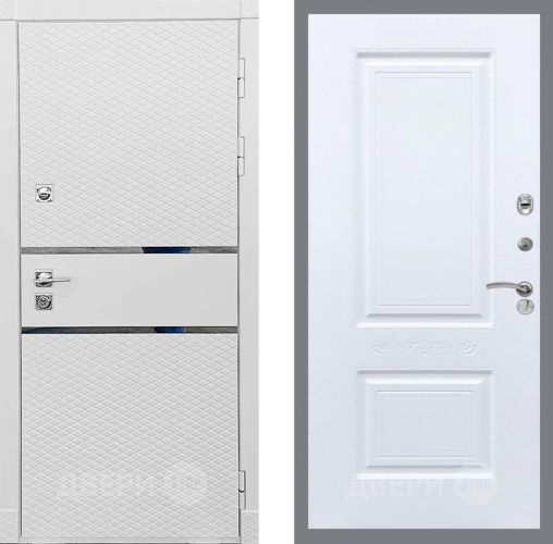 Входная металлическая Дверь Рекс (REX) 15 Силк Сноу Смальта Силк Сноу в Дубне