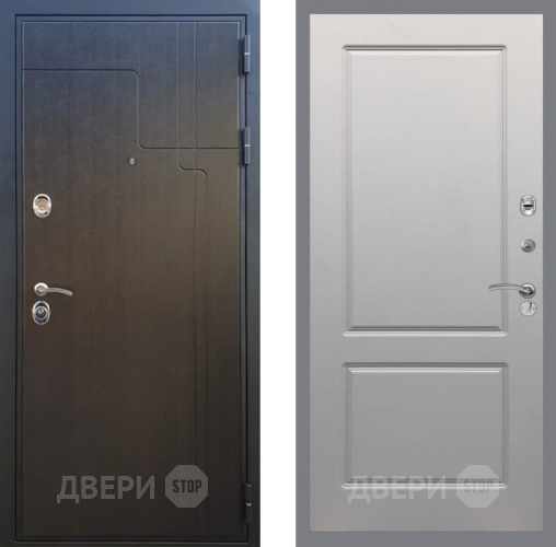 Входная металлическая Дверь Рекс (REX) Премиум-246 FL-117 Грей софт в Дубне