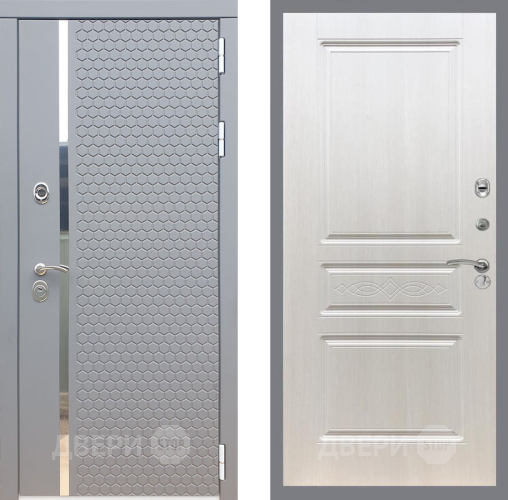 Входная металлическая Дверь Рекс (REX) 24 FL-243 Лиственница беж в Дубне