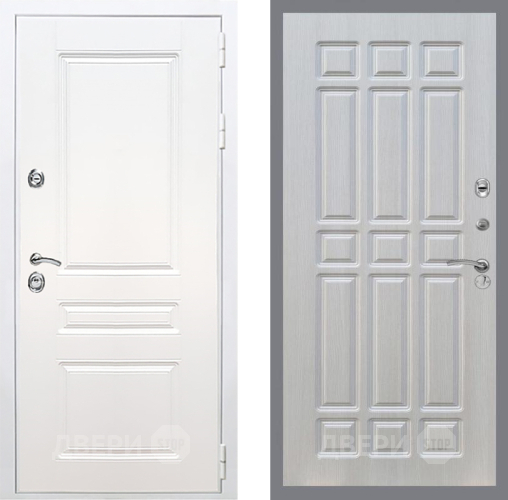 Дверь Рекс (REX) Премиум-н Силк Сноу FL-33 Лиственница беж в Дубне