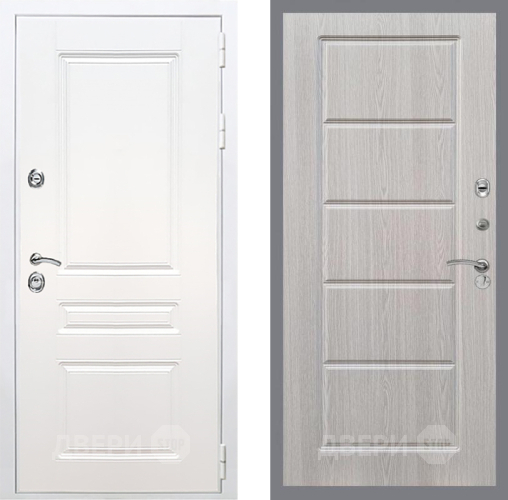 Дверь Рекс (REX) Премиум-н Силк Сноу FL-39 Беленый дуб в Дубне