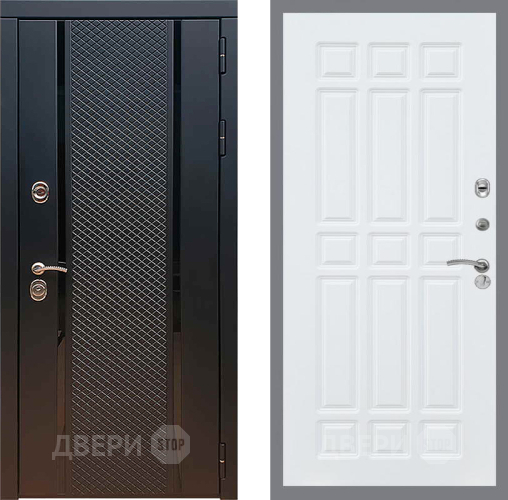 Входная металлическая Дверь Рекс (REX) 25 FL-33 Силк Сноу в Дубне