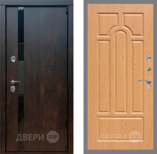 Входная металлическая Дверь Рекс (REX) 26 FL-58 Дуб в Дубне