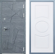 Входная металлическая Дверь Дива МД-97/3 Д-8 Белый в Дубне