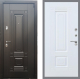 Входная металлическая Дверь Рекс (REX) 9 FL-2 Силк Сноу в Дубне