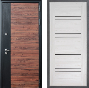 Дверь Дверной континент ДК-15 Красное Дерево ТЕРМО ФЛ-49 Сосна белая 860х2050 мм