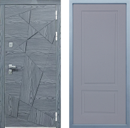 Дверь Дива МД-97/3 Н-7 Силк Маус 860х2050 мм