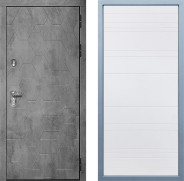 Дверь Дива МД-51 Д-5 Белый 860х2050 мм