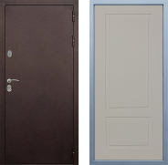 Дверь Дива МД-40 Медь Н-7 Шампань 860х2050 мм