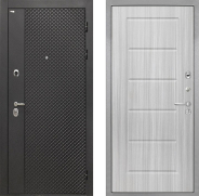 Дверь Интекрон (INTECRON) Олимпия Black 4К ФЛ-39 Сандал белый 860х2050 мм