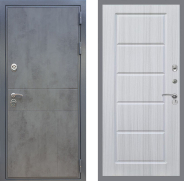 Дверь Рекс (REX) ФЛ-290 FL-39 Сандал белый 860х2050 мм